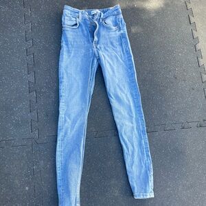 Zara Light Blue High Rise Women's Jeans